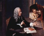 Tronchin mit seinem Rembrandt, Jean-Etienne Liotard